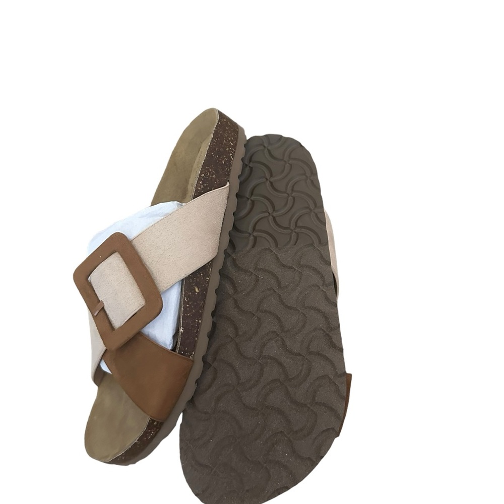 Altar'd State Suede Slide Sandles - Picture 10 of 10